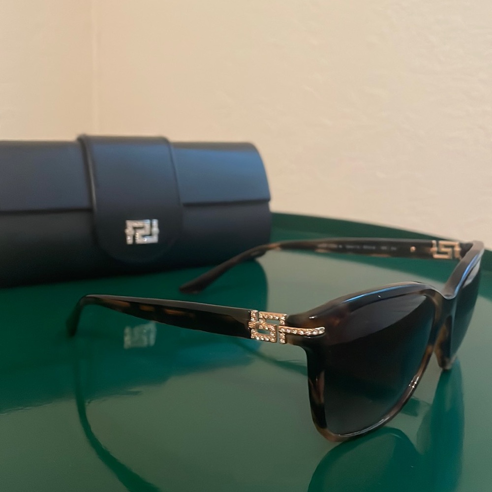 Versace Tortoiseshell Sunglasses